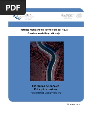 Hidráulica de Canales: Principios Básicos