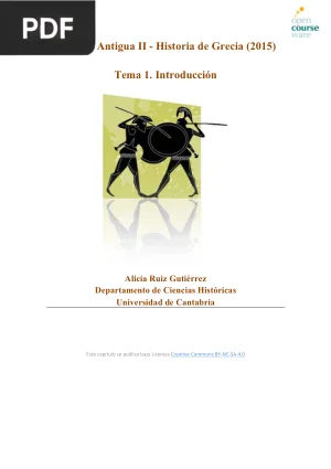 Historia Antigua II - Grecia y el mundo helenístico