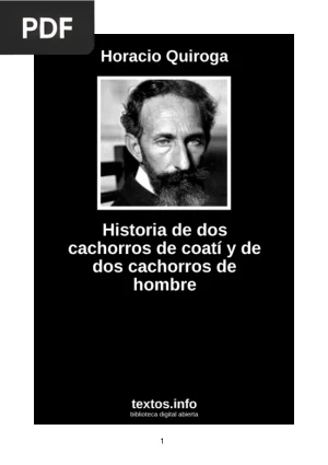 Historia de dos cachorros de coatí y de dos cachorros de hombre