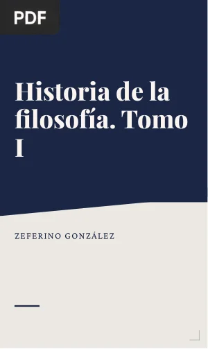 Historia de la filosofía. Tomo I