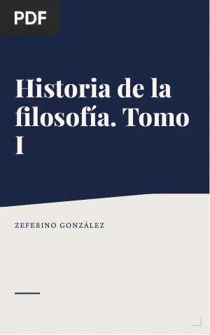 Historia de la filosofía. Tomo I