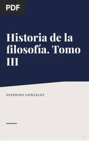 Historia de la filosofía. Tomo III