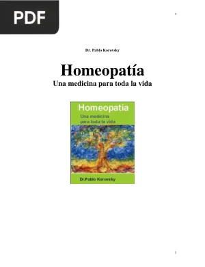 Homeopatía: Una Medicina para Toda la Vida