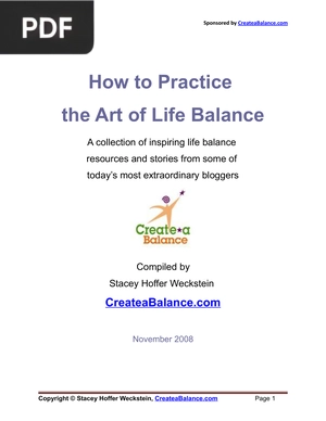 How to Practice the Art of Life Balance