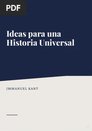 Ideas para una Historia Universal en Clave Cosmopolita