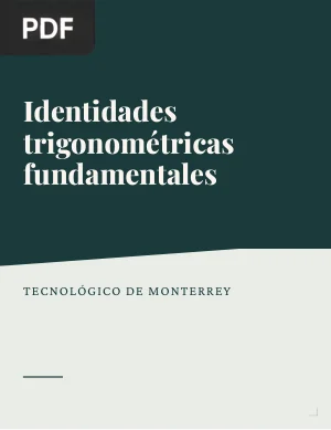 Identidades trigonométricas fundamentales