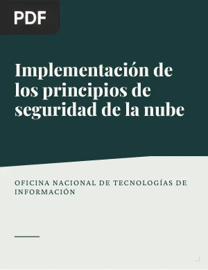 Implementación de los principios de seguridad de la nube