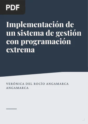 Implementación de un sistema de gestión con programación extrema