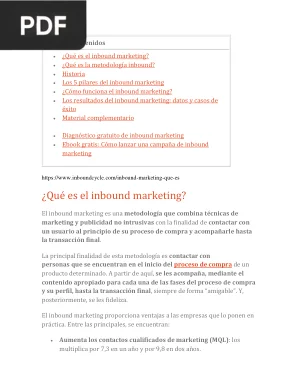 Inbound Marketing