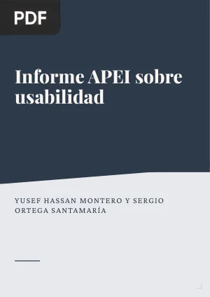 Informe APEI sobre usabilidad