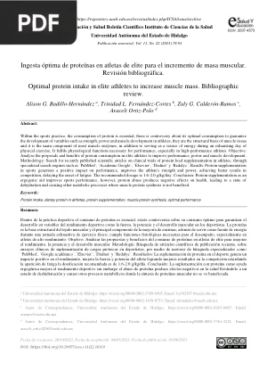 Ingesta Óptima de Proteínas para el Incremento de Masa Muscular