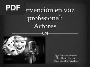 Intervención en Voz Profesional