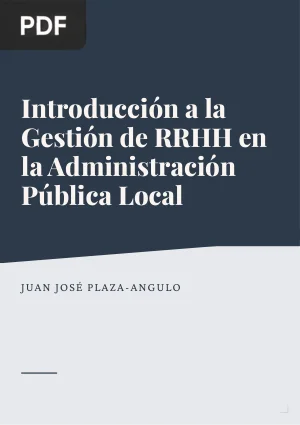 Introducción a la Gestión de Recursos Humanos en la Administración Pública Local