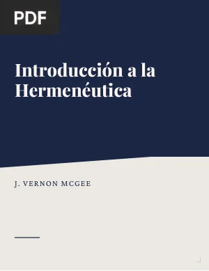 Introducción a la Hermenéutica