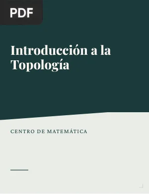 Introducción a la Topología