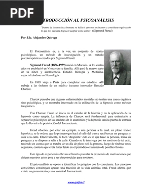Introducción al psicoanálisis