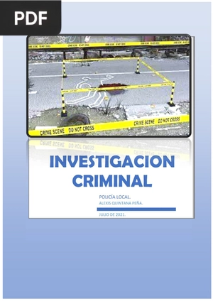 Investigacion criminal