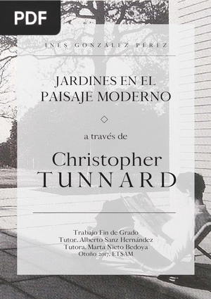 Jardines en el Paisaje Moderno a través de Christopher Tunnard