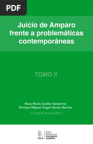 Juicio de amparo frente a problemáticas contemporáneas. Tomo II