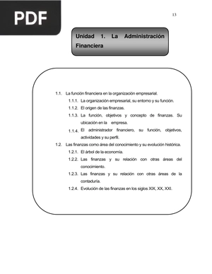 La Administración Financiera