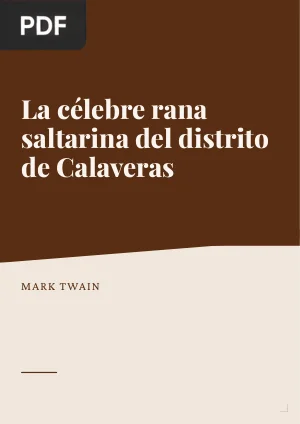 La célebre rana saltarina del distrito de Calaveras