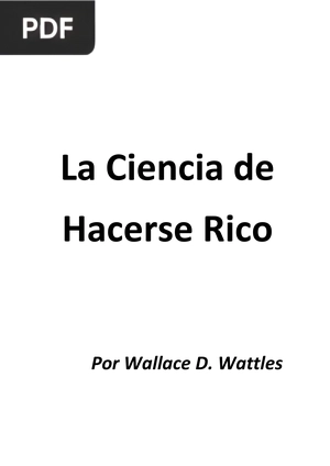 La ciencia de hacerse rico