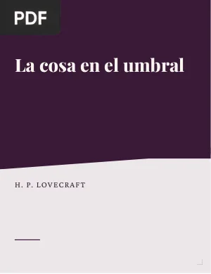 La cosa en el umbral