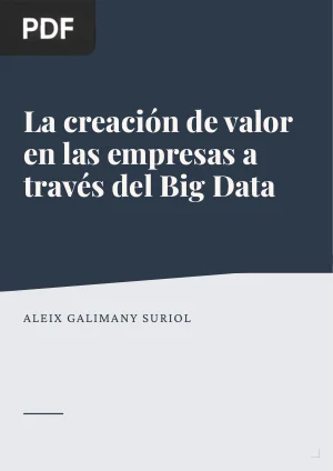 La creación de valor en las empresas a través del Big Data