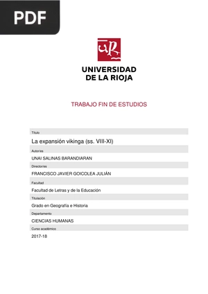 La expansión vikinga (ss. VIII-XI)