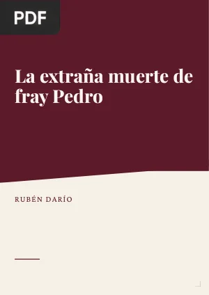 La extraña muerte de fray Pedro