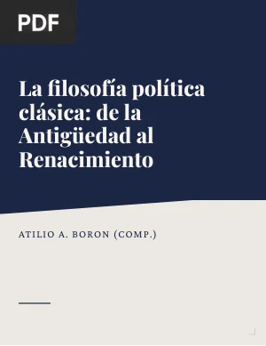 La filosofía política clásica: de la Antigüedad al Renacimiento