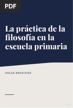 La práctica de la filosofía en la escuela primaria