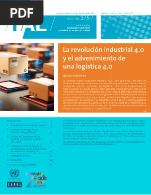 La revolución industrial 4.0 y el advenimiento de una logística 4.0