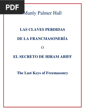 Las Claves Perdidas de la Francmasonería