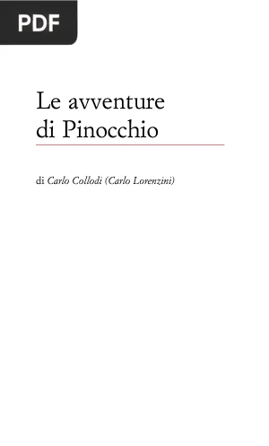 Le avventure di Pinocchio (Pinocho)