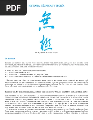 Lecciones De Tai-Chi