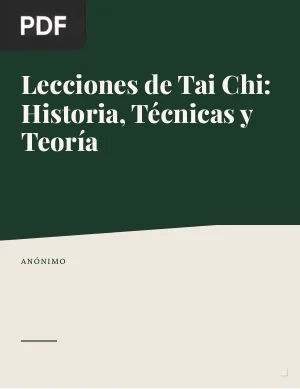 Lecciones de Tai Chi: Historia, Técnicas y Teoría
