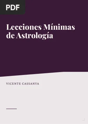 Lecciones Mínimas de Astrología