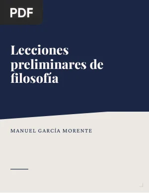 Lecciones preliminares de filosofía