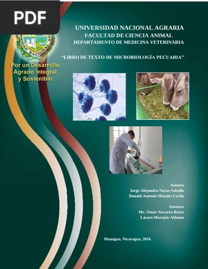 Libro de texo de microbiología pecuaria