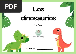 Libro para Colorear de Dinosaurios