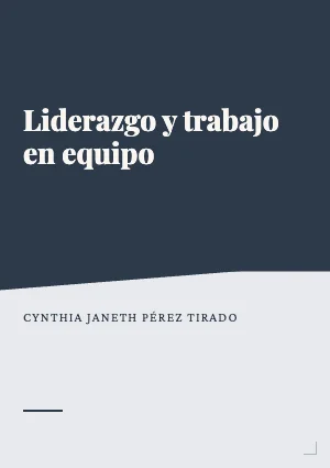 Liderazgo y trabajo en equipo