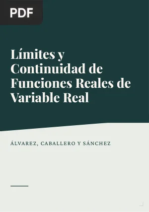 Límites y Continuidad de Funciones Reales de Variable Real