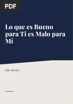 Lo que es Bueno para Ti es Malo para Mí, y viceversa