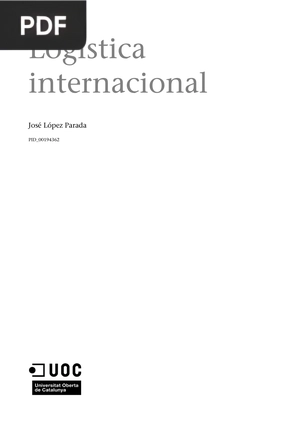 Logísitica Internacional