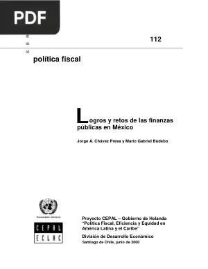 Logros y retos de las finanzas públicas en México