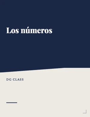 Los números