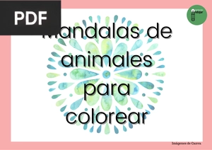 Mandalas de animales para colorear