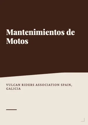 Mantenimientos de motos