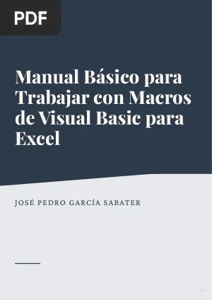 Manual Básico para Trabajar con Macros de Visual Basic para Excel